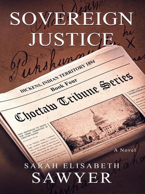 cover image of Sovereign Justice (Choctaw Tribune Series, Book Four)